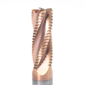 High Quality 4-Flute Wave <strong>Cut</strong> Roughing 4-20mm Diameter 35 Helix Carbide <strong>End</strong> <strong>Mill</strong> HRC55-70 Economical Universal Processing OEM - Product Image 3