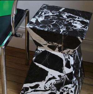 Tavolino da Caffè Ovale in Marmo Bianco di Lusso Moderno Personalizzato per Hotel, Camera da Letto, Soggiorno, Villa, Design con Piano in Laminato - Product Image 3