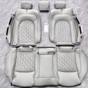 Sedili sportivi originali per A3 A4 A5 A6 A7 A8 S3 S4 S5 S6 S7 S7 S8 Q3 Q5 Q7 Q8 SQ7 SQ8 RSQ5 RSQ7 RSQ8 RS3 RS4 <span class=keywords><strong>E</strong></span> <span class=keywords><strong>Tron</strong></span> in pelle - Product Image 1