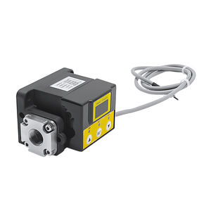 F40C нержавеющая сталь и пластиковый цифровой датчик турбины OEM расходомер для воды, газойля, бензина и дизельного топлива, электронный - Product Image 1