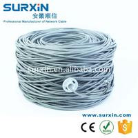 Kabel Jaringan Cat5e CCA Kabel Cat 5e Indoor/Outdoor UTP FTP SFTP Kabel Ethernet PVC/LSZH Double Jacket Kabel LAN