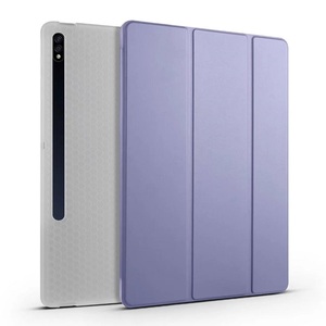 Custodia Sottile Trasparente con Porta Penna per <span class=keywords><strong>Samsung</strong></span> <span class=keywords><strong>Tab</strong></span> <span class=keywords><strong>S8</strong></span> <span class=keywords><strong>Plus</strong></span> S7 <span class=keywords><strong>Plus</strong></span> 12.4 Pollici, Cover Protettiva - Product Image 6