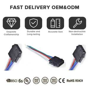 Уличный кабель Ethernet Cat6/Cat7 S/FTP в нейлоновой оплетке, всепогодный, для IoT-шлюзов, компьютеров, мотоциклов, жестких условий эксплуатации, датчиков - Product Image 4