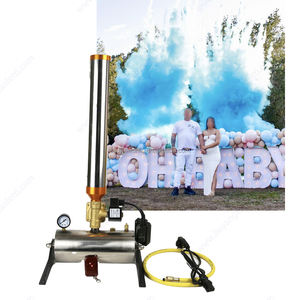 Reutilizável Casamento Streamer Cannon Gênero Revelar FX Máquina Shooter Do Bebê Shower Confetti Cannon Launcher Decorações Do Partido Do Bebê - Product Image 3