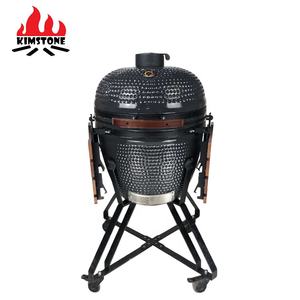 KIMSTONE Barbecue Kamado en céramique de 23 pouces XL Taille <span class=keywords><strong>L</strong></span> Grand Barbecue au charbon de bois Kamado Grill <span class=keywords><strong>Asador</strong></span> Chargrill Fours Boi - Product Image 2