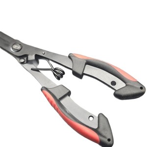 Alicates de Pesca Ztc466 de Acero Inoxidable con Recubrimiento de Titanio Negro, Herramienta Multifuncional Portátil para Desenganchar Señuelos, Uso en Exteriores - Product Image 3