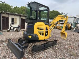 Excavadora de cadenas pequeña usada Komatsu PC35/PC40/PC50/PC55 Hitachi (motor, caja de cambios, bomba) modelo 2016 en venta a precio económico - Product Image 3