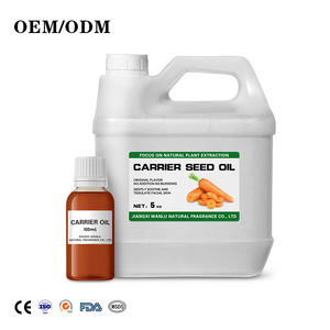 زيت بذور الجزر العضوي الطبيعي النقي المعصور على البارد لتفتيح البشرة وتبييضها زيت ناقل بسعر الجملة - Product Image 1