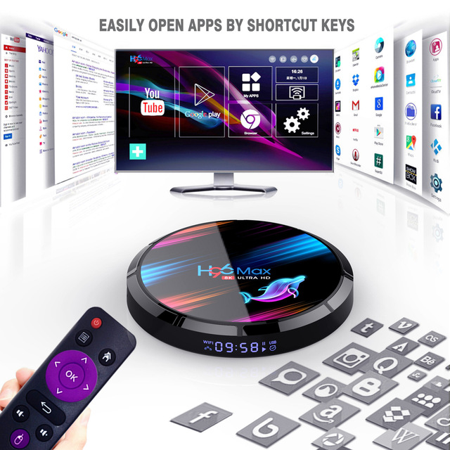2025H96Max Network Set-top Box Dual-band WiFi TV Box TV Set-top Box Most Stable Germany US Israel Lebanon Netherlands