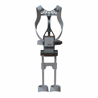 Robot d'assistance lombaire portable, exosquelette réglable pour le soutien lombaire, idéal pour la manutention industrielle en entrepôt