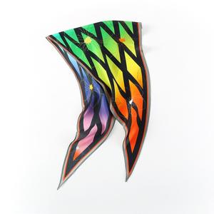 Bufandas de seda elegantes con rayas de diamante Diseño elegante y calidad superior - Product Image 5