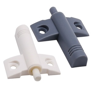 Amortisseurs de porte en plastique Yuelide, blancs et gris, pour portes d'armoires et placards - Product Image 1