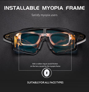 <span class=keywords><strong>KAPVOE</strong></span>-<span class=keywords><strong>Gafas</strong></span> de Sol para ciclismo, lentes <span class=keywords><strong>fotocromáticas</strong></span>, protección ocular, azul y rojo, para interior y exterior, 2024 - Product Image 4