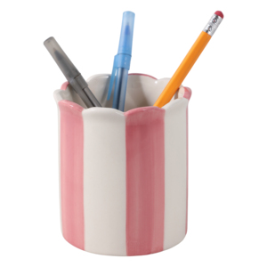 Organizer da scrivania a righe per l'arredamento di casa e ufficio, piccolo accessorio portaoggetti da scrivania - Product Image 2