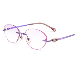 Kim Cương Cắt Ánh Sáng Xanh Chặn Kính Kính Không Khung - Product Image 4