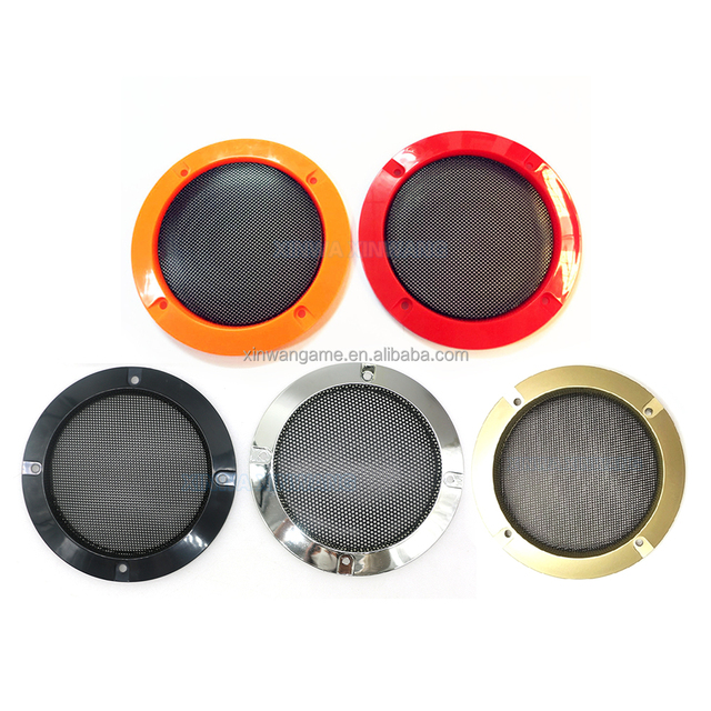 2-34-5-6 Inch Metal+Plastic Speaker Mesh Cover Grille 0.023kg for DIY Audio Video Arcade Game Console Cabinet Pinball Machine
