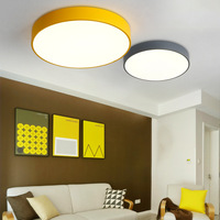 Plafonniers LED modernes à effet étoilé, montage en surface, en plastique, pour salon, chambre, salle de bain, style contemporain et luxueux
