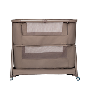 Culla Pieghevole Premium da Comodino con Funzione Dondolo e Set <span class=keywords><strong>Completo</strong></span> di Biancheria per Neonati - Product Image 5
