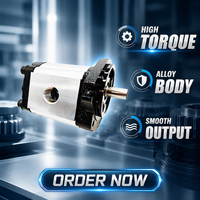 Zhengquan HGP-3A-F7R couvercle avant arrière pompe à engrenages en fonte pompe à engrenages unique pour système hydraulique pompe à huile de surpression haute pression