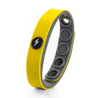 Pulseras Ecológicas Ajustables de Colores, Ligeras y Amigables con la Piel, Pulsera de Cuidado de la Salud con Energía Cuántica