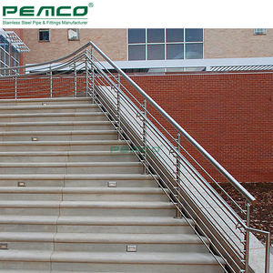 Offre Spéciale Extérieur Orné Romain <span class=keywords><strong>Pas</strong></span> <span class=keywords><strong>Cher</strong></span> 316 En acier inoxydable Tuyau Stiar <span class=keywords><strong>Balustrade</strong></span> de main À Vendre - Product Image 3