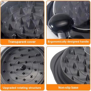 Máquina Desmenuzadora de Carne de Plástico de Alta Calidad, Desmenuzadora de Pollo con Cepillo Grande - Product Image 4