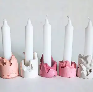 2023 gran oferta velas al por mayor Navidad Pilar de larga duración iglesia blanca vela cónica/Candel