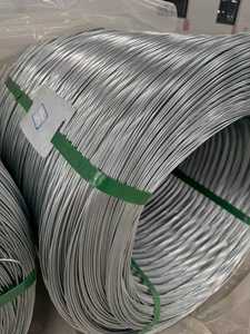 Factory Direct Hot Dipped Galvanized Steel Wire High Tensile Anti Rust Low Carbon Binding Wire Cutting Service for Construction - Product Image 1