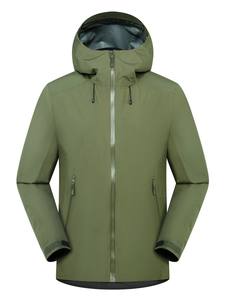 Chaqueta con Capucha <span class=keywords><strong>TERYX</strong></span> Funcional para Exteriores, Impermeable, Informal, con Logotipo Personalizado para Hombre - Product Image 4