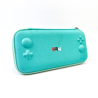 Coque rigide en EVA personnalisée en usine Étui de jeu antichoc vert Étui de voyage en EVA Étui pour console de jeu portable en EVA