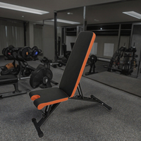 Banc de musculation pliable multifonction réglable pour la musculation à domicile
