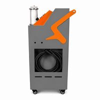 Machine de rinçage du système de lubrification moteur DC12V, nettoyage dynamique et statique double, pour usage en garage de réparation automobile Amsxzo HY-2001