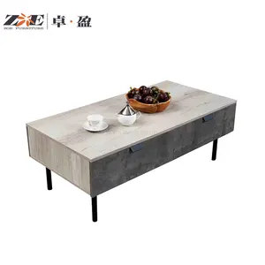 China suppliers Hot Sale Wooden TV Stand Tea Table TV Cabinet Console Set