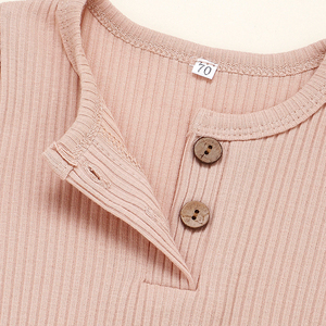 Ropa de Bebé Recién Nacido, Mono de Manga Larga Unisex de Algodón Orgánico - Product Image 2