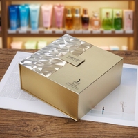 Emballage de luxe pour flacons de parfum et boîtes de parfum en gros, boîtes cadeaux rigides noires personnalisées de luxe, 15 ans d'expérience