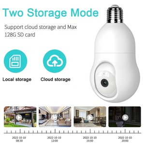 2MP GIÁM SÁT E27 Bóng đèn máy ảnh tuya ứng dụng màu sắc tầm nhìn ban đêm tự động theo dõi An ninh trong nhà Màn hình máy ảnh - Product Image 6