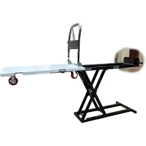 Tragbarer Batterie-Gabelstapler mit einer Tragfähigkeit von 350kg, Hebebühnen-LKW, Scheren-Kleinwagen-Handwagen - Product Image 2