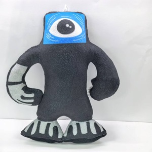 Peluche Mostro Nero Sorridente con Teschio, Morbido e Carino, per Macchine Acchiappapremi, Ingrosso - Product Image 2