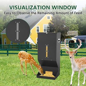 Große Metall hängende Hirsch-Feeder-Box Automatische Hochleistungs-Hirsch-Fütterung <span class=keywords><strong>station</strong></span> - Product Image 6