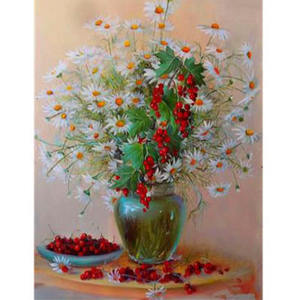 Peintures murales avec fleurs, numérotés, art canvas, toile, vente en gros, art - Product Image 2