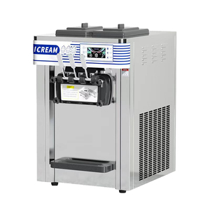 Máquina para hacer helados <span class=keywords><strong>3</strong></span> sabores automática 22-30L/H Máquina comercial para hacer helados de servicio suave para precio comercial - Product Image 3
