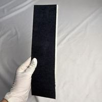 Feutre de fibres PAN noir oxydé, flexible, ignifuge, aiguilleté, matériaux d'isolation thermique pour la protection thermique des batteries de nouvelles énergies