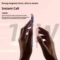 Batterie Li-Polymère à Charge Sans Fil 10000 mAh, Mini Power Bank Portable PD22.5W – Offre Spéciale