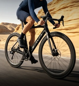 Nueva Bicicleta de Carretera <span class=keywords><strong>SAVA</strong></span> A7L de Fibra de Carbono Completa, R7100 de 24 Velocidades, Bicicleta de Carreras 700C con Freno Hidráulico para Adultos - Product Image 2