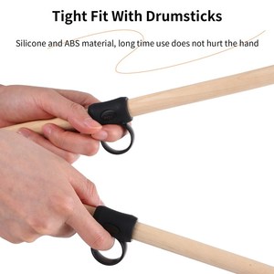 2 uds., Clip <span class=keywords><strong>de</strong></span> Control <span class=keywords><strong>de</strong></span> baquetas, anillo <span class=keywords><strong>de</strong></span> <span class=keywords><strong>dedo</strong></span>, empuñaduras auxiliares para baquetas, accesorios antideslizantes para bateristas principiantes - Product Image 5