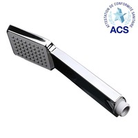 Douche à main ergonomique avec brosse douce pour masser le cuir chevelu et bouton de pause pour les bébés et les peaux sensibles