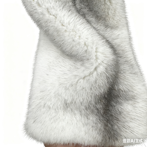 Manteau ample luxueux, doux, chaud, exquis, magnifique, noble, élégant et à la mode en fourrure de vison pour femmes - Product Image 5