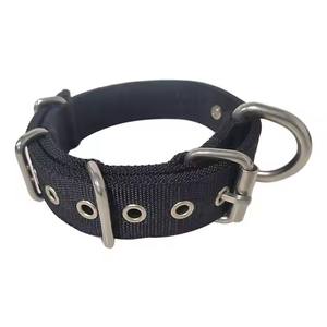 Collar de perro mascota de nailon grueso de doble capa de alta calidad con hebilla de aguja para perros grandes - Product Image 1