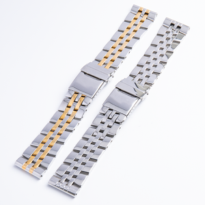 Pulsera de reloj de acero inoxidable sólido de 18, 20, 22, 24mm, 316L, apta para correas <span class=keywords><strong>Breitling</strong></span> para reloj Avenger superocean - Product Image 6