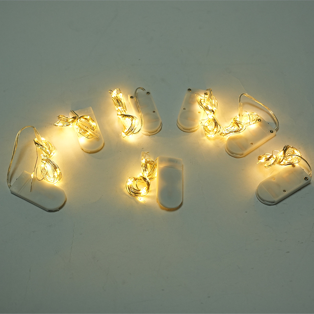 Cr2032 Battery Other Holiday Lighting Mini Micro Copper House Rgb Lights Decoration Christmas Outdoor 100 Led
